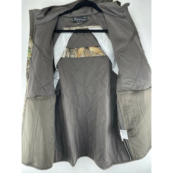 Under Armour Camo Jacket 2XLarge Mens Brow Tine New Realtree Edge Mid Season Kit - Picture 3 of 5